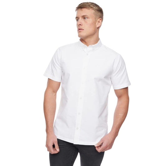 Bewley and Ritch Men's Short Sleeve Button-Up Easy Care Shirt