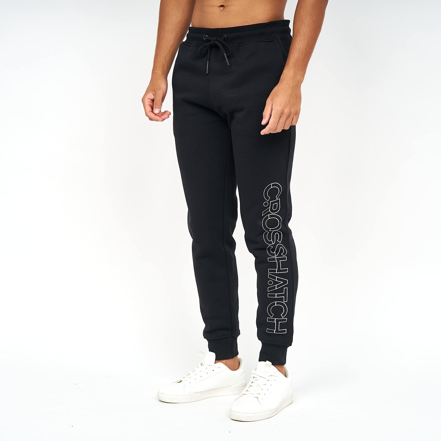 Crosshatch Mens Full Tracksuits Jogging Bottoms Gym Sweat Suits Hooded Full Set Sport Jacket Pant