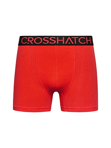 Crosshatch Mens Boxers Shorts (5 Pack) BUZZARD Multipack Underwear Gift Set Colour Mens Trunk Boxers