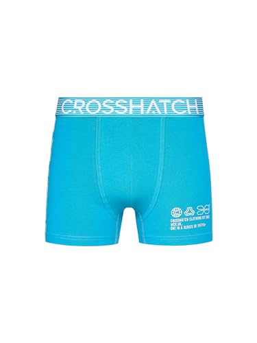 Crosshatch Mens Boxers Shorts (5 Pack) BUZZARD Multipack Underwear Gift Set Colour Mens Trunk Boxers