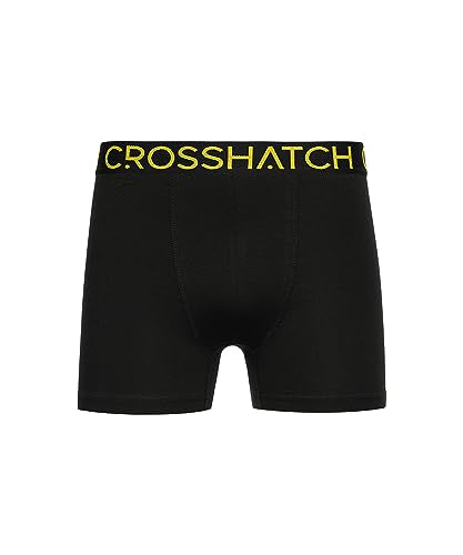 Crosshatch Mens Boxers Shorts (5 Pack) BUZZARD Multipack Underwear Gift Set Colour Mens Trunk Boxers