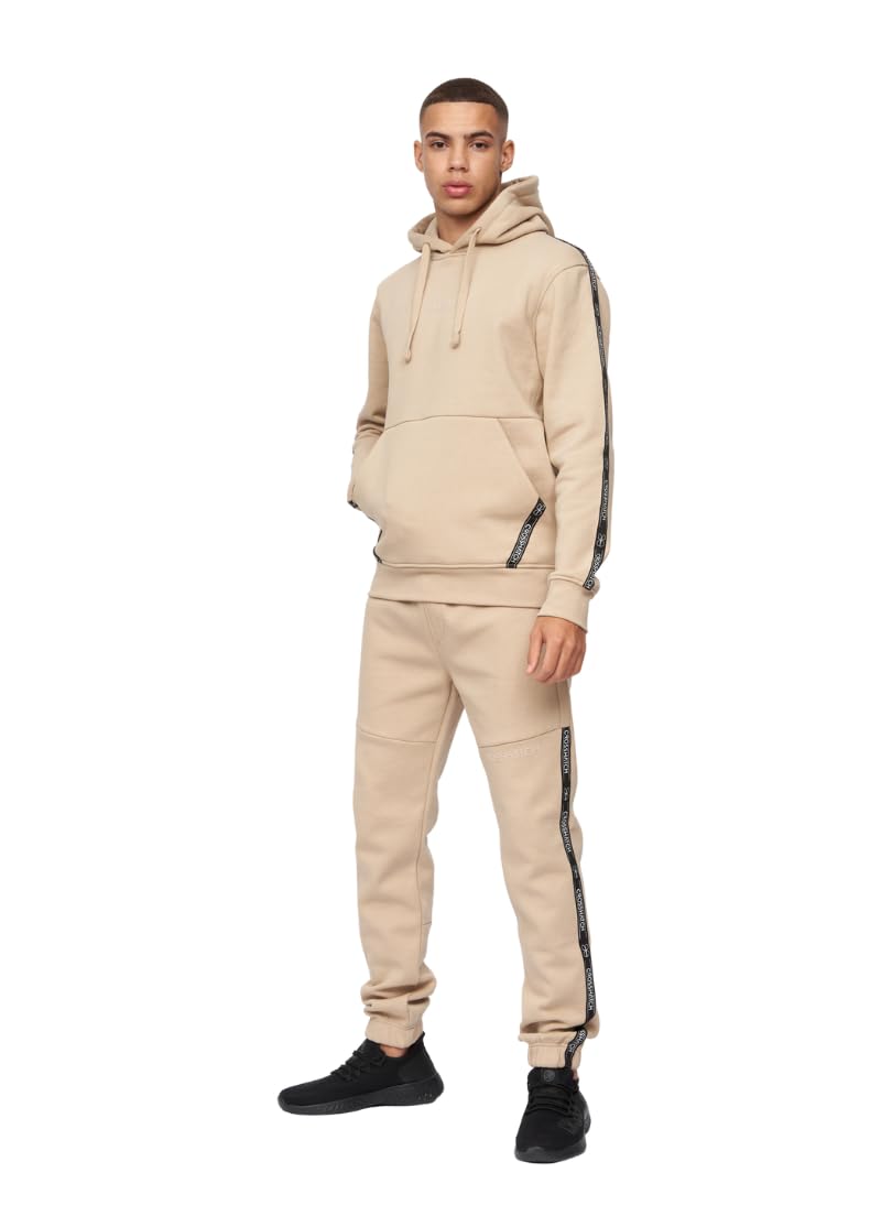 Crosshatch Mens Full Tracksuits Jogging Bottoms Gym Sweat Suits Hooded Full Set Sport Jacket Pant