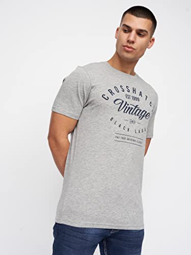 Crosshatch (6PACK) Classic Comfort, Endless Style - Men's Everyday Essentials Crew Neck T-Shirt, Designer Mens Tshirt – Your Perfect Set of Short Sleeve Tees