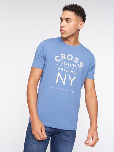 Crosshatch (6PACK) Classic Comfort, Endless Style - Men's Everyday Essentials Crew Neck T-Shirt, Designer Mens Tshirt – Your Perfect Set of Short Sleeve Tees