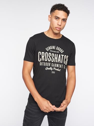 Crosshatch (6PACK) Classic Comfort, Endless Style - Men's Everyday Essentials Crew Neck T-Shirt, Designer Mens Tshirt – Your Perfect Set of Short Sleeve Tees