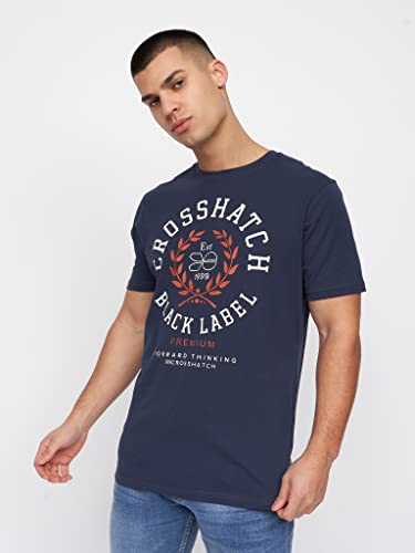 Crosshatch (6PACK) Classic Comfort, Endless Style - Men's Everyday Essentials Crew Neck T-Shirt, Designer Mens Tshirt – Your Perfect Set of Short Sleeve Tees