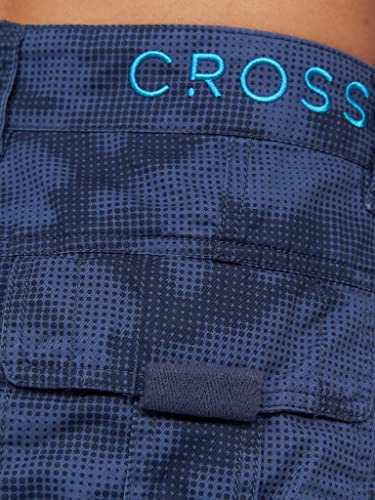 Crosshatch Mens Casual Cargo Combat Shorts Cotton Summer Knee Length Pants