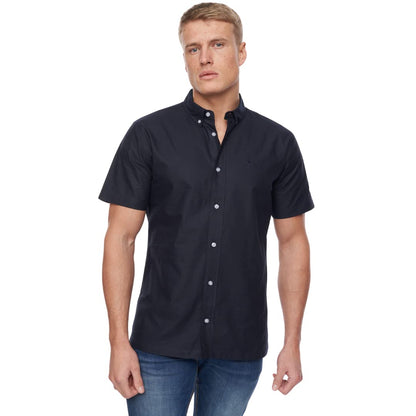 Bewley and Ritch Men's Short Sleeve Button-Up Easy Care Shirt