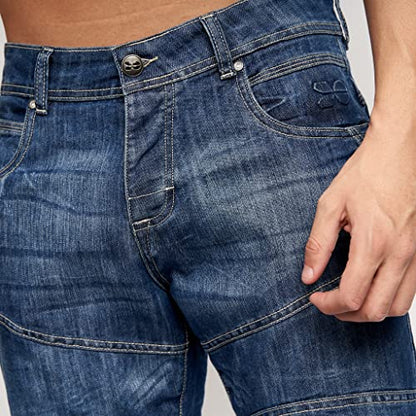 Crosshatch Mens Casual Cargo Combat Shorts Cotton Summer Knee Length Pants