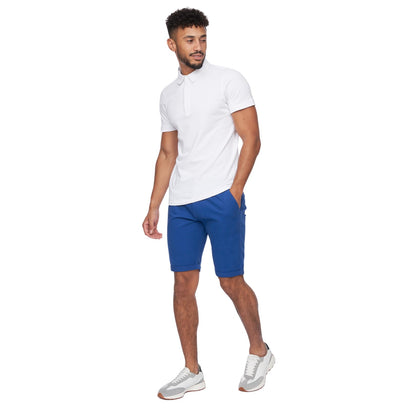 Crosshatch Mens Slim Fit Chino Cotton Summer Casual Shorts