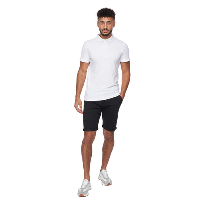 Crosshatch Mens Slim Fit Chino Cotton Summer Casual Shorts