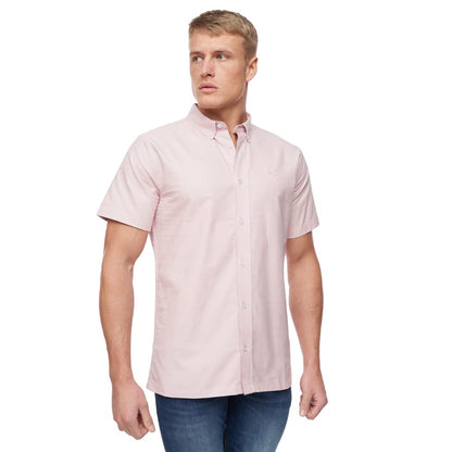 Bewley and Ritch Men's Short Sleeve Button-Up Easy Care Shirt