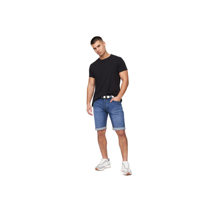 Crosshatch Mens Casual Cargo Combat Shorts Cotton Summer Knee Length Pants
