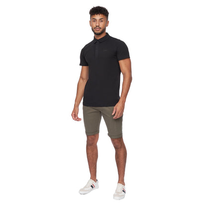 Crosshatch Mens Slim Fit Chino Cotton Summer Casual Shorts