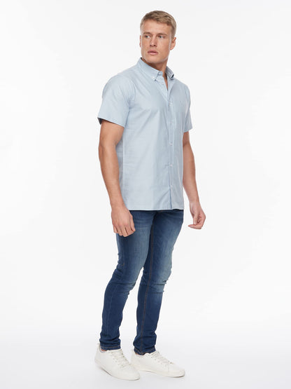 Bewley and Ritch Men's Short Sleeve Button-Up Easy Care Shirt