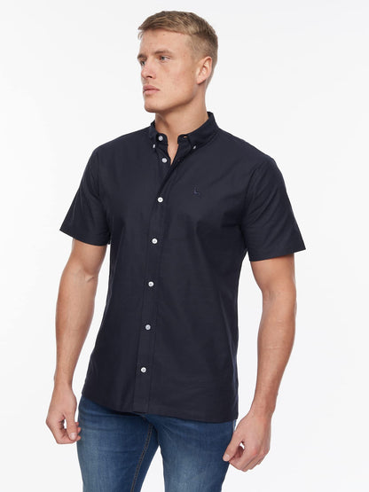 Bewley and Ritch Men's Short Sleeve Button-Up Easy Care Shirt