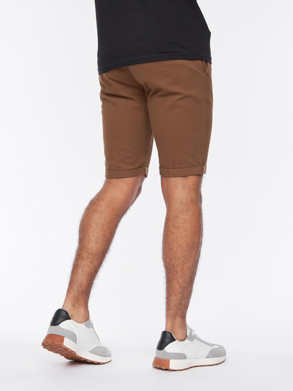 Crosshatch Mens Slim Fit Chino Cotton Summer Casual Shorts