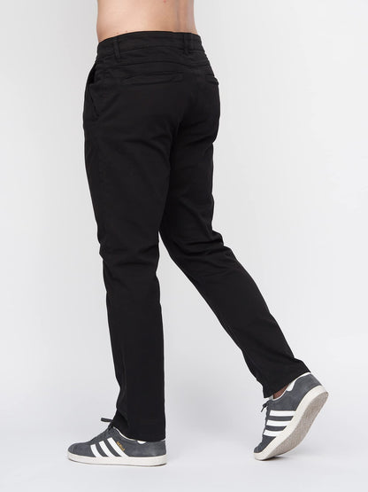 Duck and Cover Mens Slim Fit Chino Cotton Summer Casual Trousers