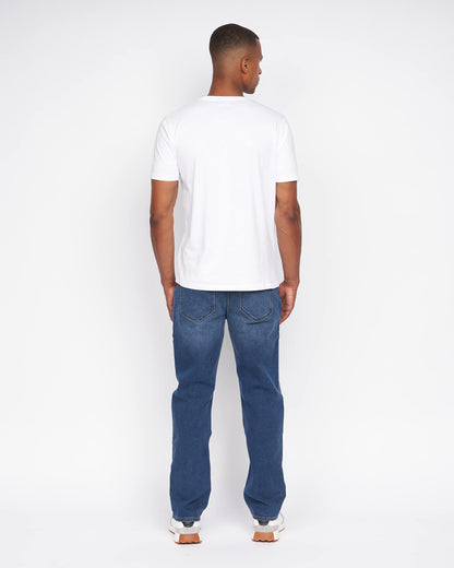 French Connection Mens Premium Half Sleeve Crew Neck T-Shirt with Letter Print Logo Design