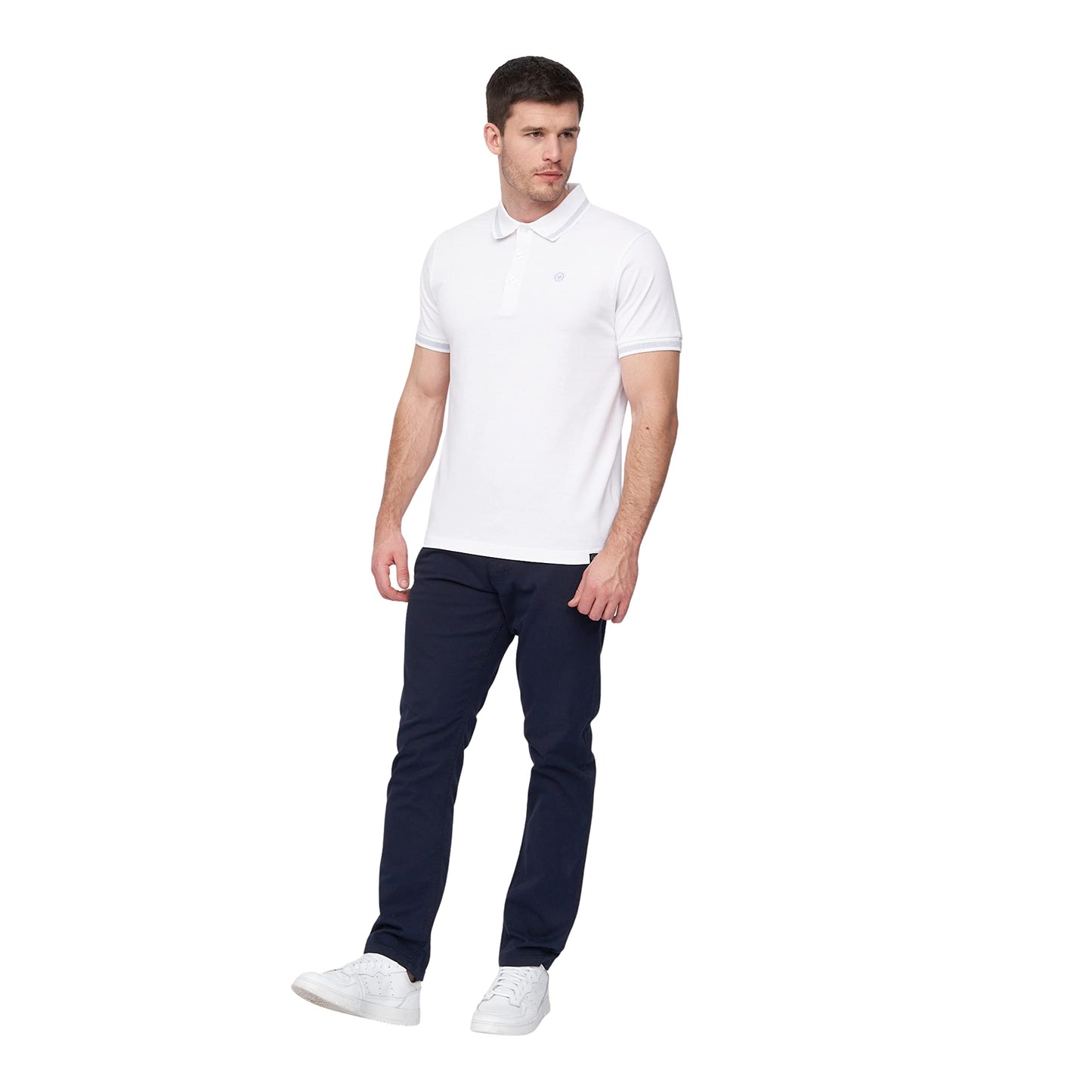 Duck and Cover Mens Slim Fit Chino Cotton Summer Casual Trousers