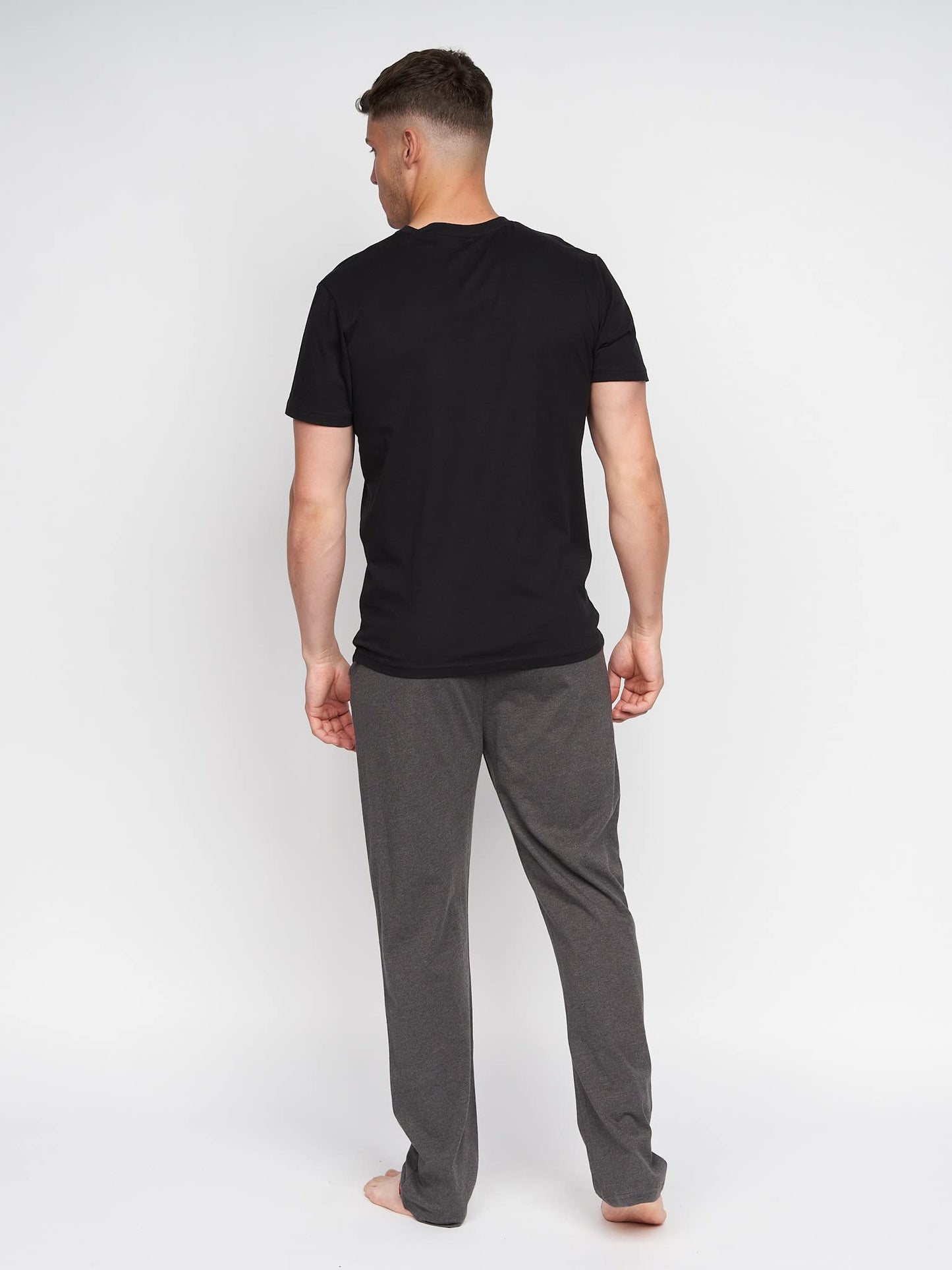 Duck & Cover Mens Nightwear Pyjamas Set Cotton Top Bottom Loungewear Casual