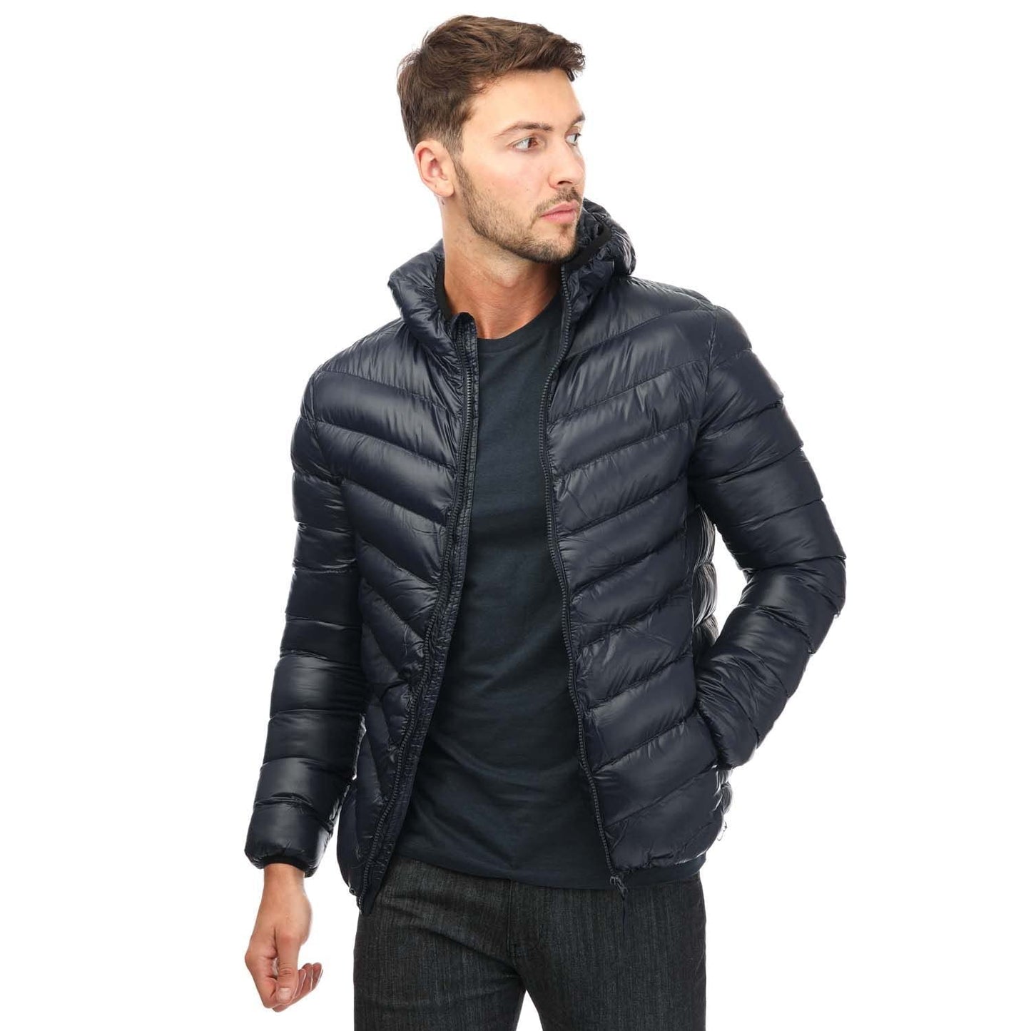 Loyalty & Faith Mens Back to School Waterproof Coats Mens Jackets Men's Autumn and Winter Casual Jackets Zipper Pocket Jacket