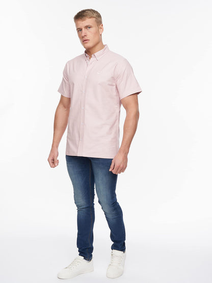 Bewley and Ritch Men's Short Sleeve Button-Up Easy Care Shirt