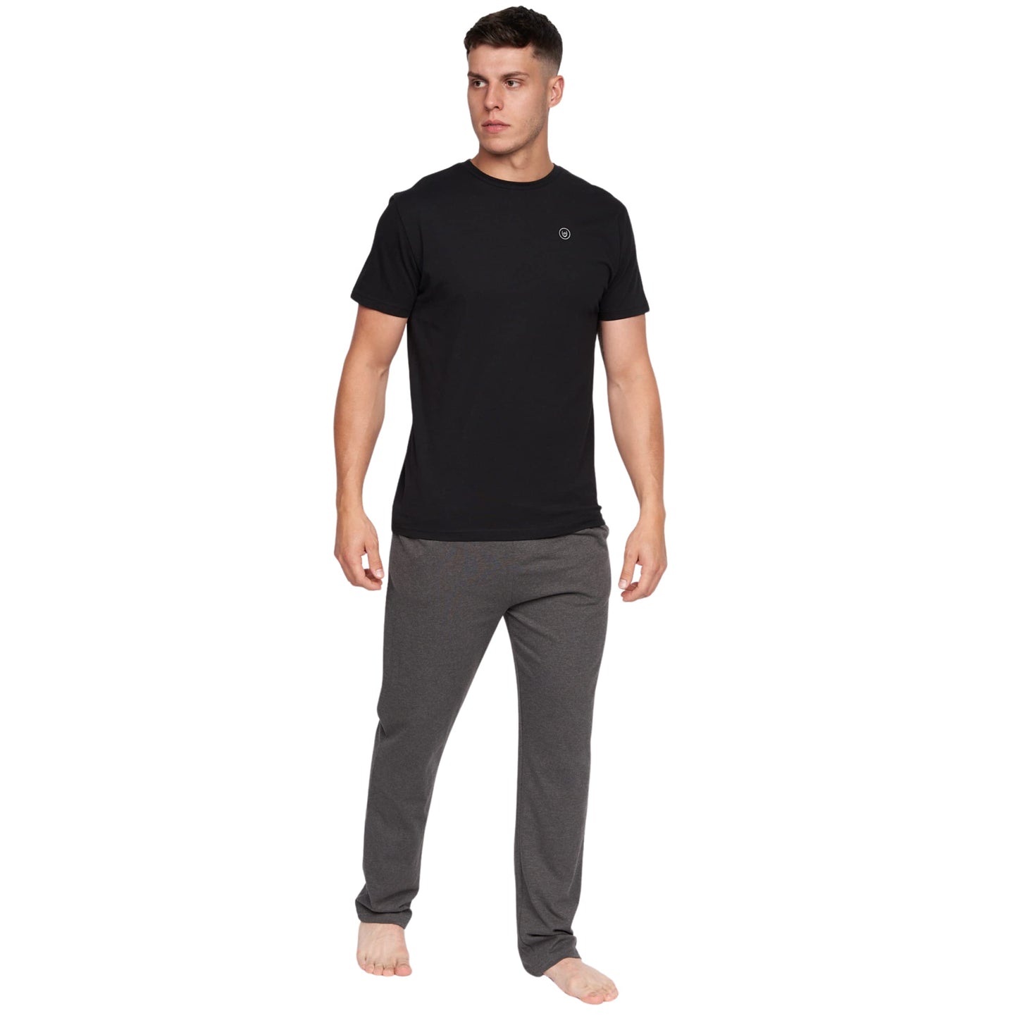 Duck & Cover Mens Nightwear Pyjamas Set Cotton Top Bottom Loungewear Casual