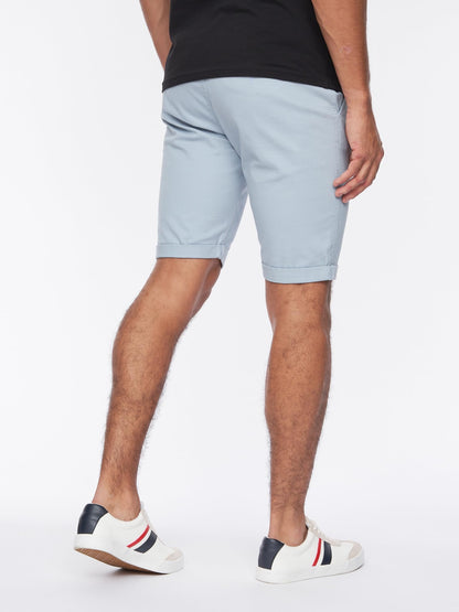 Crosshatch Mens Slim Fit Chino Cotton Summer Casual Shorts