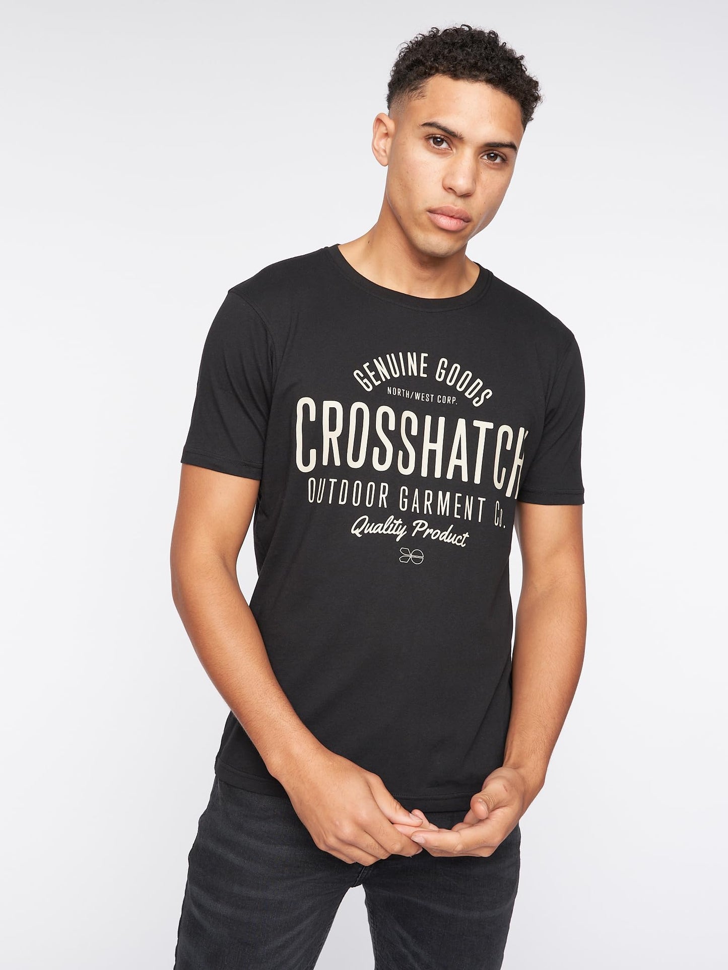 Crosshatch (6PACK) Classic Comfort, Endless Style - Men's Everyday Essentials Crew Neck T-Shirt, Designer Mens Tshirt – Your Perfect Set of Short Sleeve Tees