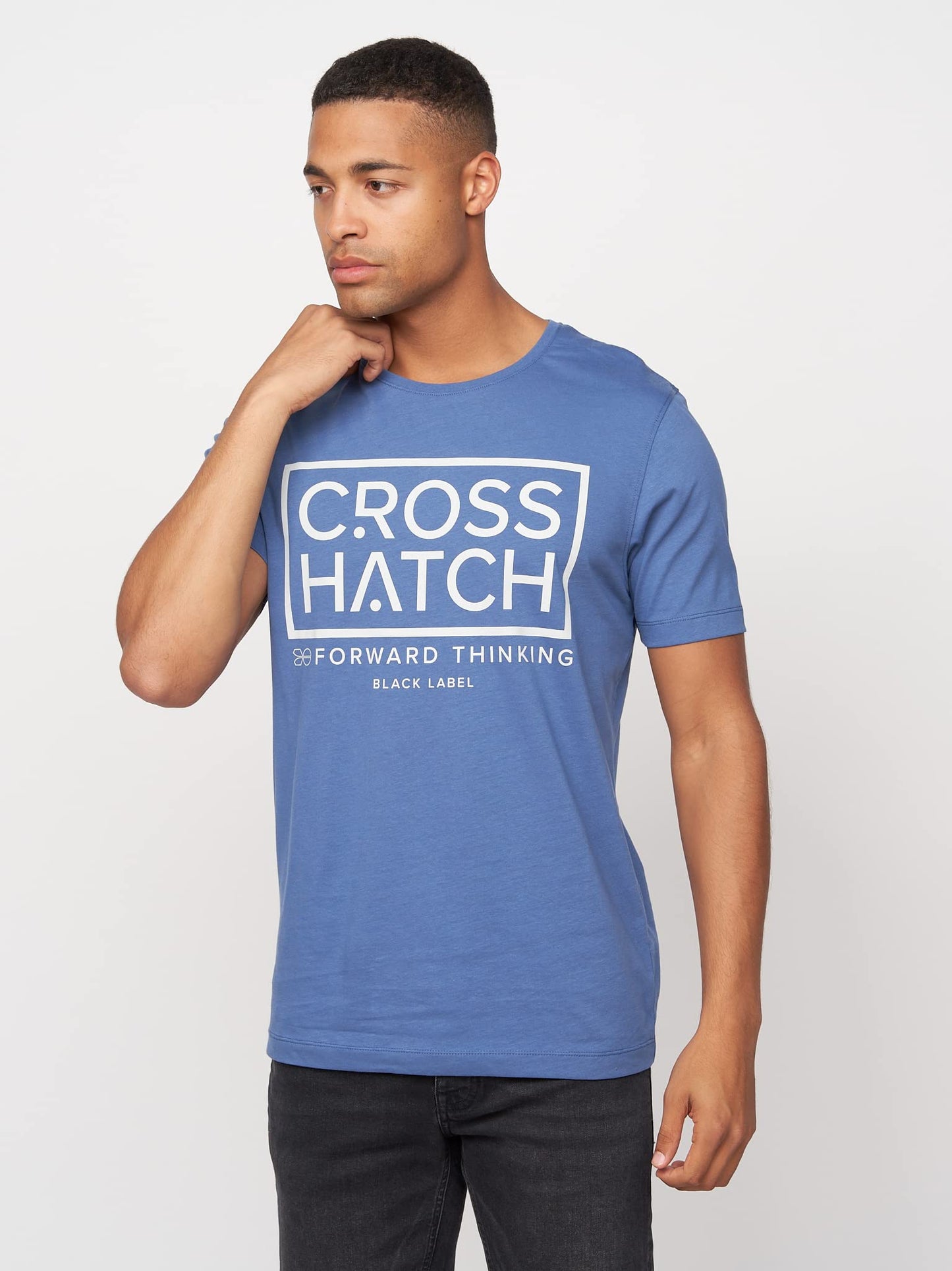 Crosshatch (6PACK) Classic Comfort, Endless Style - Men's Everyday Essentials Crew Neck T-Shirt, Designer Mens Tshirt – Your Perfect Set of Short Sleeve Tees