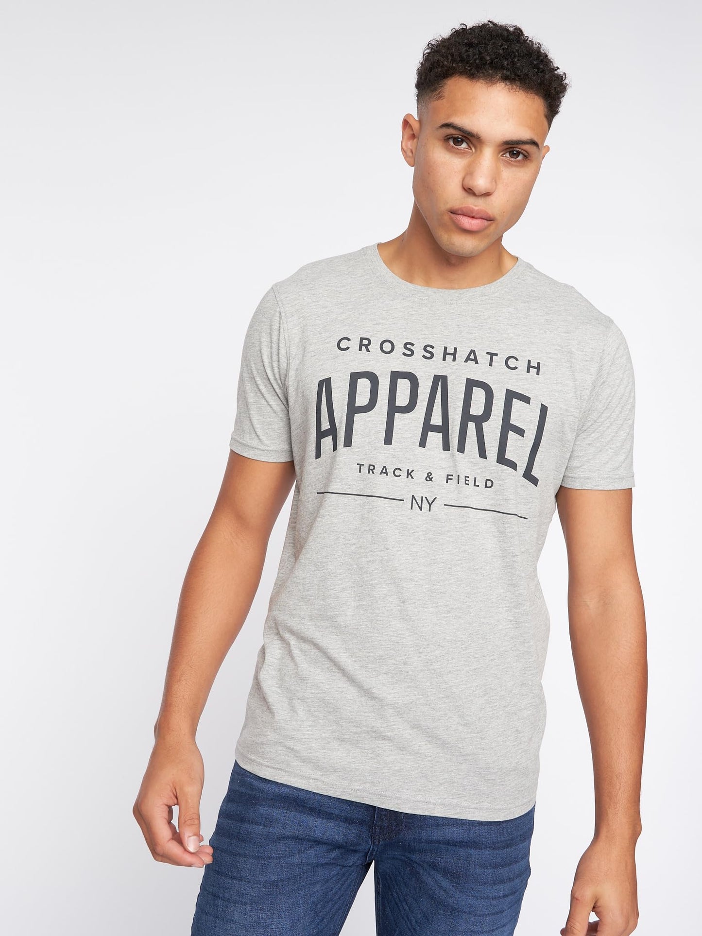 Crosshatch (6PACK) Classic Comfort, Endless Style - Men's Everyday Essentials Crew Neck T-Shirt, Designer Mens Tshirt – Your Perfect Set of Short Sleeve Tees