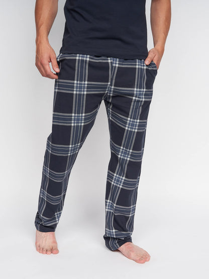 Duck & Cover Mens Nightwear Pyjamas Set Cotton Top Bottom Loungewear Casual