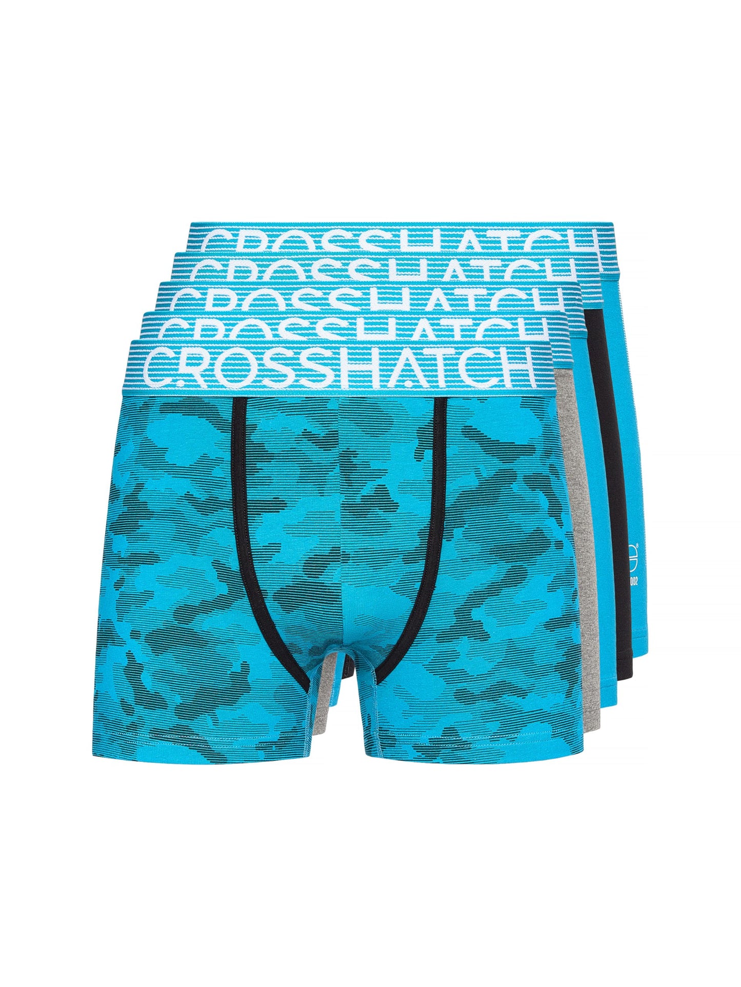 Crosshatch Mens Boxers Shorts (5 Pack) BUZZARD Multipack Underwear Gift Set Colour Mens Trunk Boxers