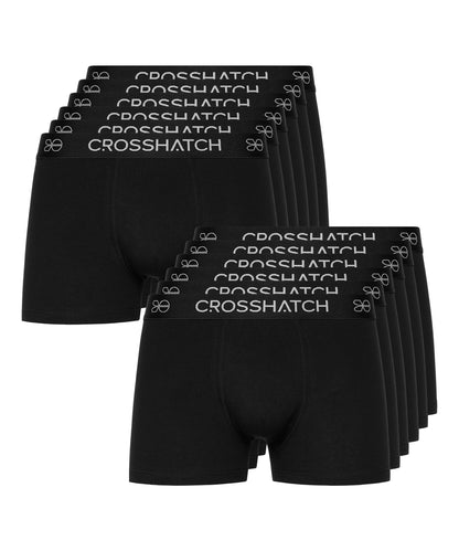 Crosshatch Mens Multi-Color Boxer Shorts, Men's Gift set with 12 Pack Boxers, Gift for your friends, boyfriend or husband