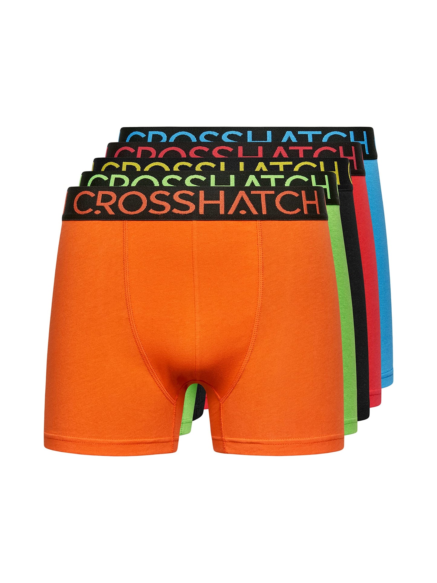 Crosshatch Mens Boxers Shorts (5 Pack) BUZZARD Multipack Underwear Gift Set Colour Mens Trunk Boxers