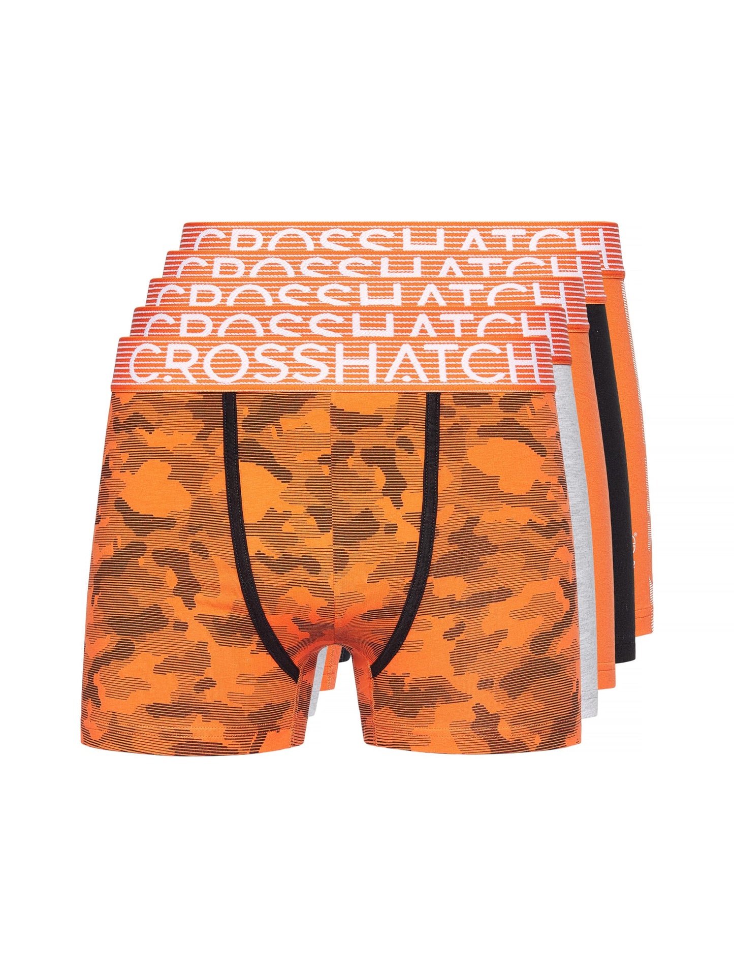 Crosshatch Mens Boxers Shorts (5 Pack) BUZZARD Multipack Underwear Gift Set Colour Mens Trunk Boxers