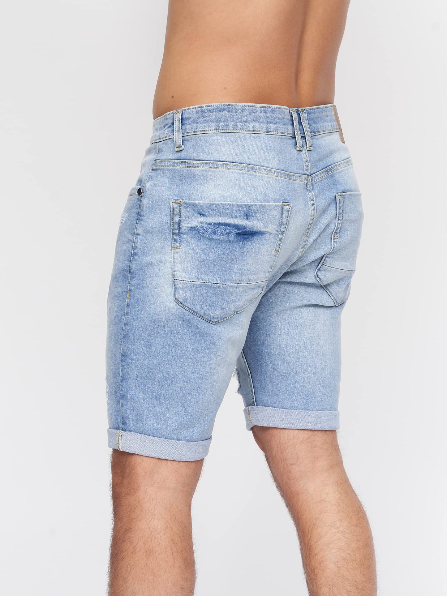 Crosshatch Mens Casual Cargo Combat Shorts Cotton Summer Knee Length Pants