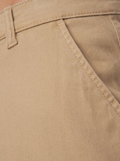 Crosshatch Mens Slim Fit Chino Cotton Summer Casual Shorts