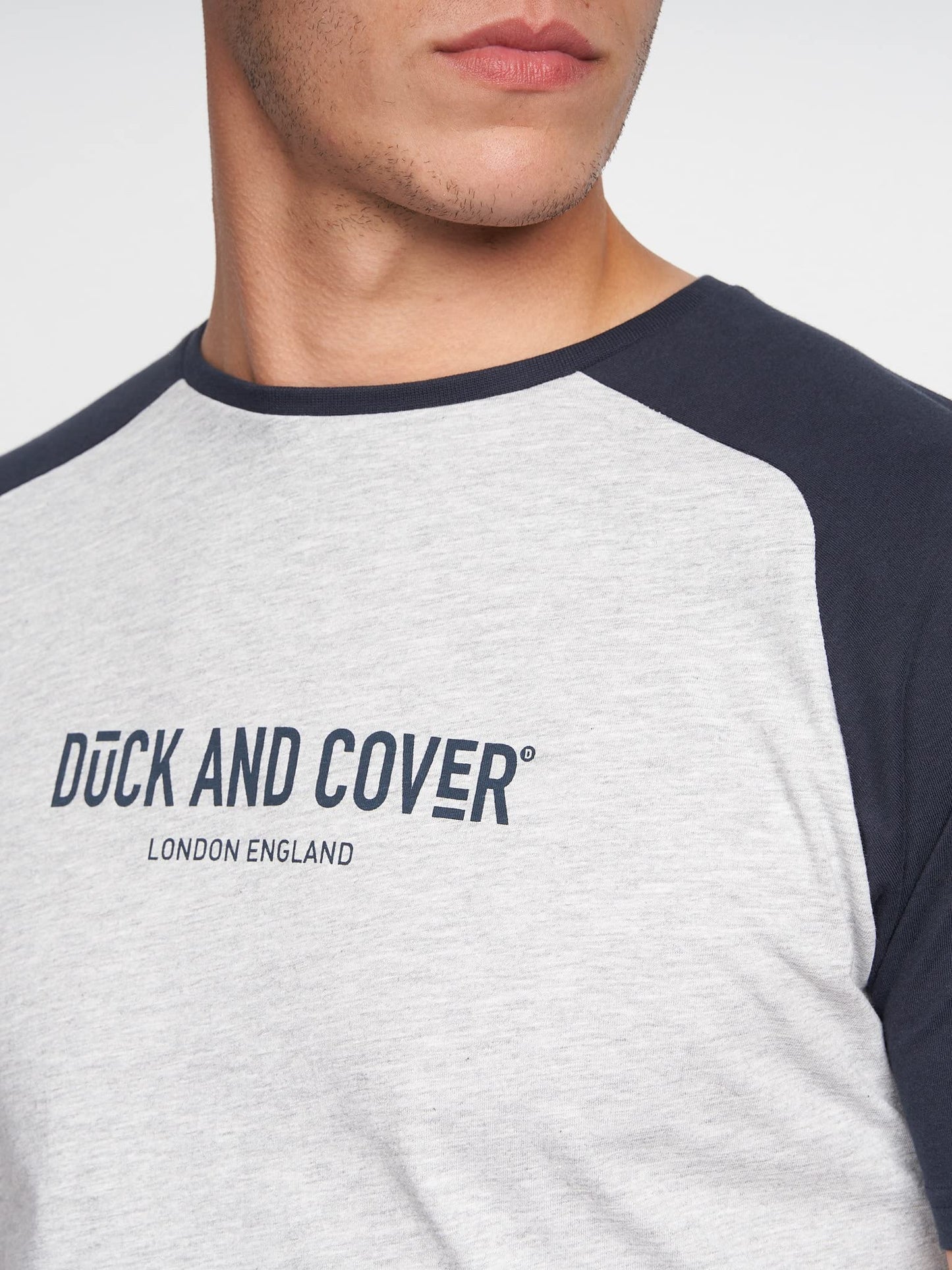 Duck & Cover Mens Nightwear Pyjamas Set Cotton Top Bottom Loungewear Casual