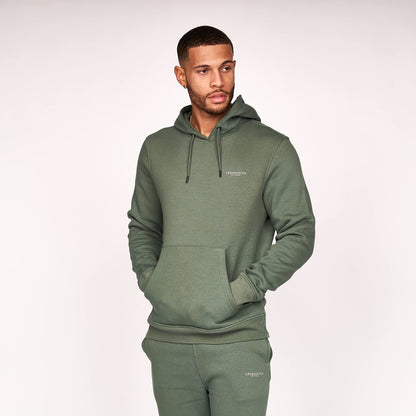 Crosshatch Mens Plain (2 Pack) Hoodie Casual Hooded Sweatshirt Overhead Pullover made from Sustainable Cotton and recycled plastic