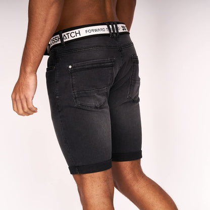 Crosshatch Mens Casual Cargo Combat Shorts Cotton Summer Knee Length Pants