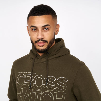 Crosshatch Mens Full Tracksuits Jogging Bottoms Gym Sweat Suits Hooded Full Set Sport Jacket Pant