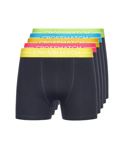 Crosshatch Mens Boxers Shorts (5 Pack) ASTRAL Multipack Underwear Gift Set Colour Mens Trunk Boxers
