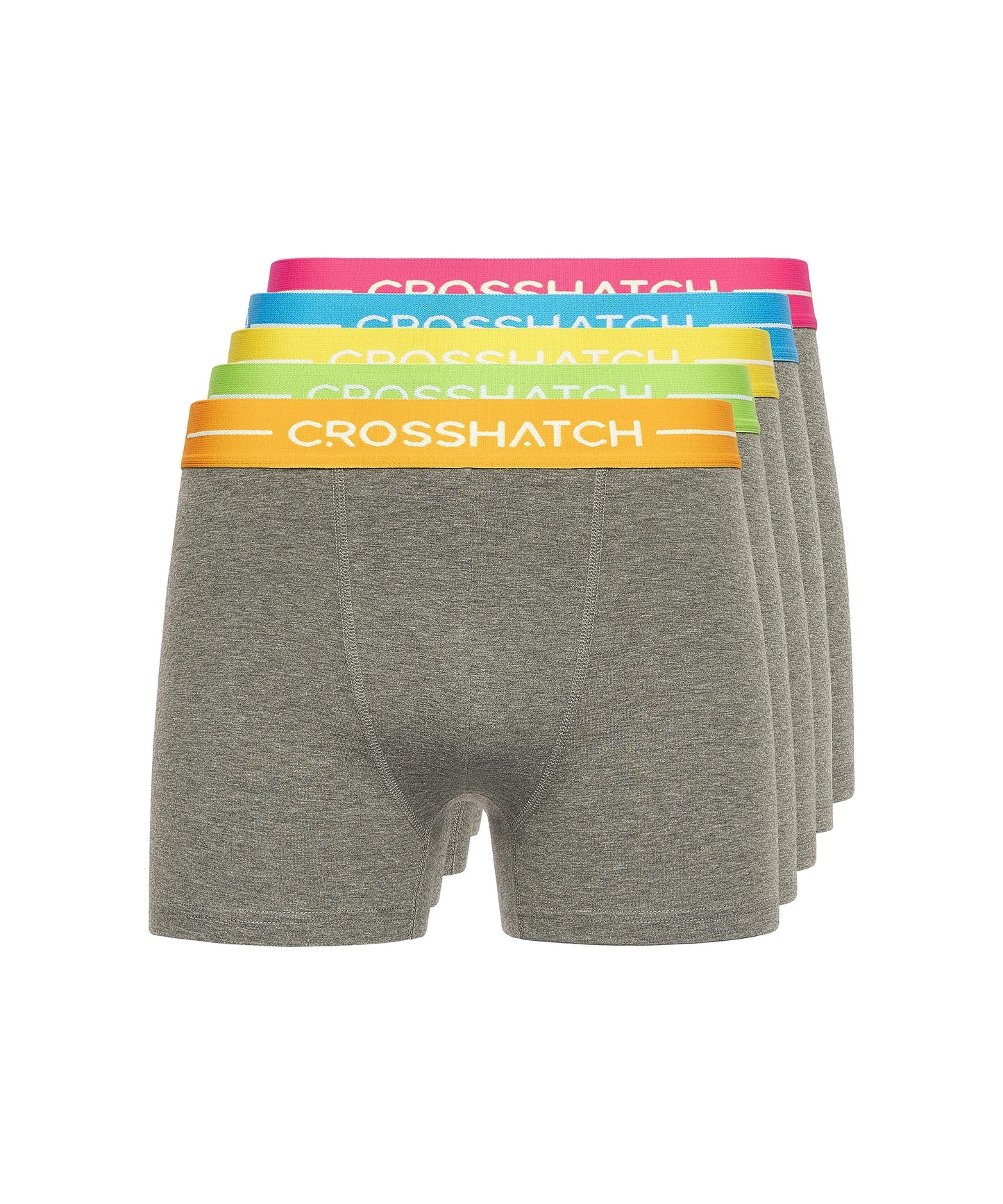 Crosshatch Mens Boxers Shorts (5 Pack) ASTRAL Multipack Underwear Gift Set Colour Mens Trunk Boxers