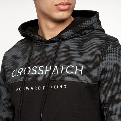 Crosshatch Mens Casual Hoodie (2 Pack) Classic Graphic Hooded Long Sleeve Sweatshirt