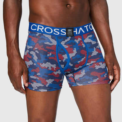 Crosshatch Mens 3 Pack Boxer Shorts Underwear Underpants Trunks Multipack Boxers
