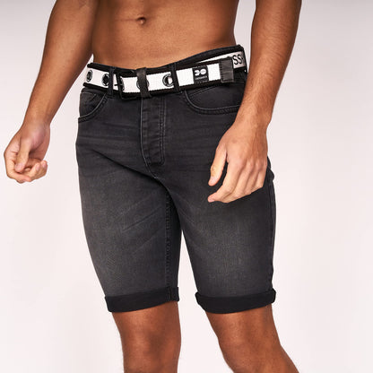 Crosshatch Mens Casual Cargo Combat Shorts Cotton Summer Knee Length Pants