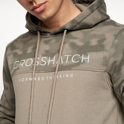 Crosshatch Mens Casual Hoodie (2 Pack) Classic Graphic Hooded Long Sleeve Sweatshirt
