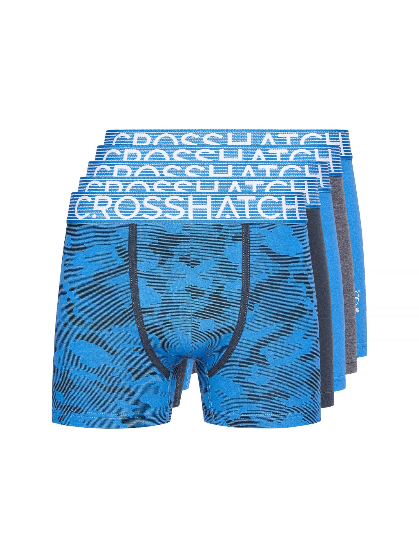 Crosshatch Mens Boxers Shorts (5 Pack) BUZZARD Multipack Underwear Gift Set Colour Mens Trunk Boxers